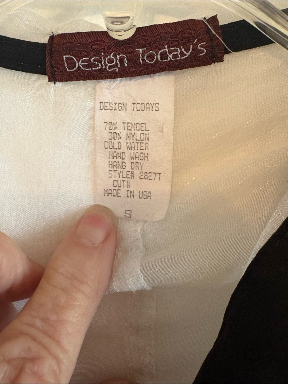 DESIGN TODAY’S White & Black Sheer Short Sleeve Zip up Jacket! Unique! - Picture 6 of 7